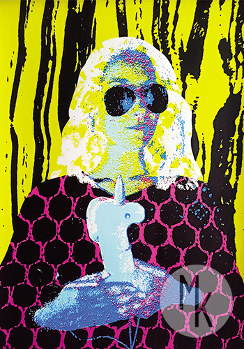 ,,Dama z jednorożcem,, 70x100cm