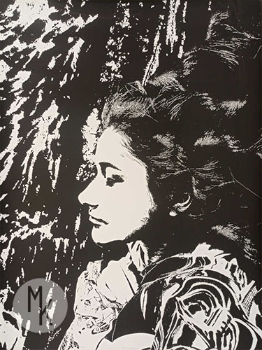 ,,Autoportret /dark,, 70x100cm