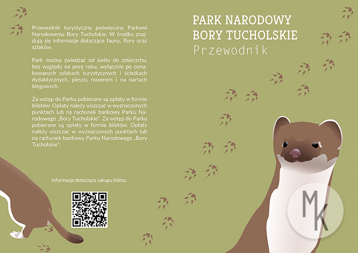 Okładka przewodnika Borów Tucholskich